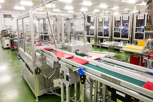 松戸工場内部の様子